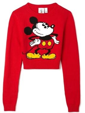 Forever 21 Mickey Mouse crop top